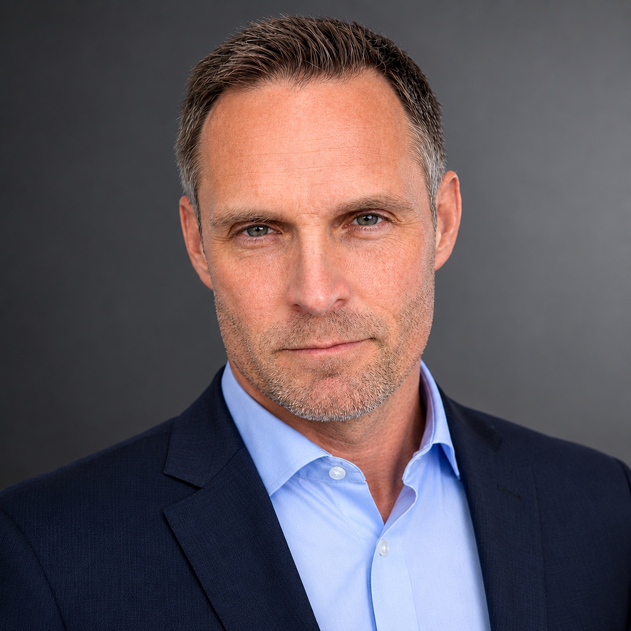 Bill Frost headshot, North Carolina filmmaker actor producer and co-owner of Skeleton in the Closet Productions